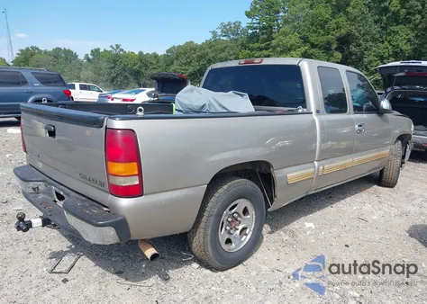 2002 Chevrolet Silverado 1500 Ls from USA, damaged, VIN 2GCEC19V321300124